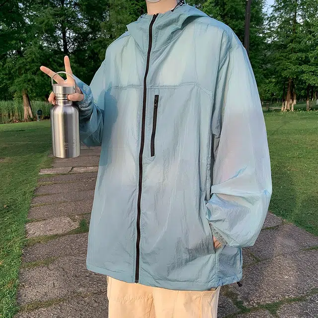木木兔 户外潮流设计感百搭慵懒风户外运动日常通勤防晒服 男款