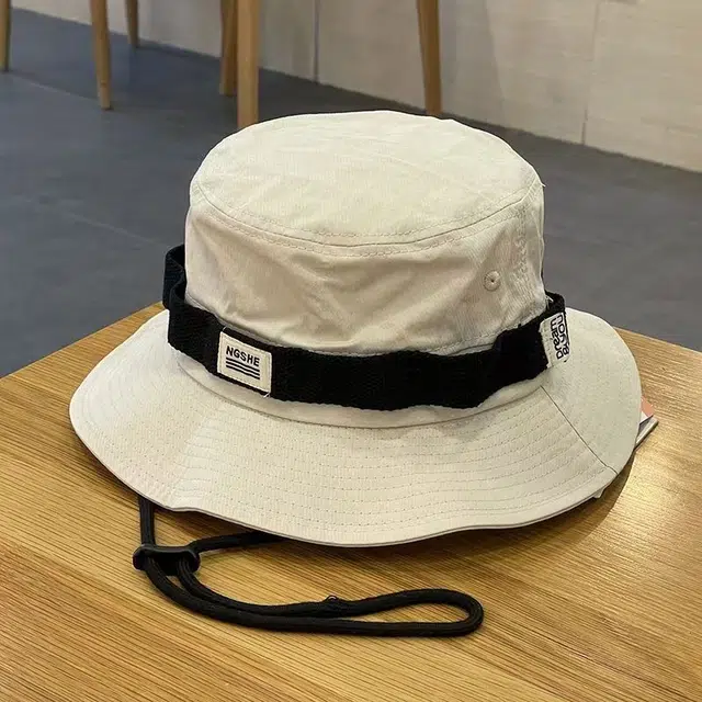 优莲茵 日系撞色复古夏季户外露营登山帽大檐太阳帽 可调节轻便百搭时尚透气 涤纶 渔夫帽 女款