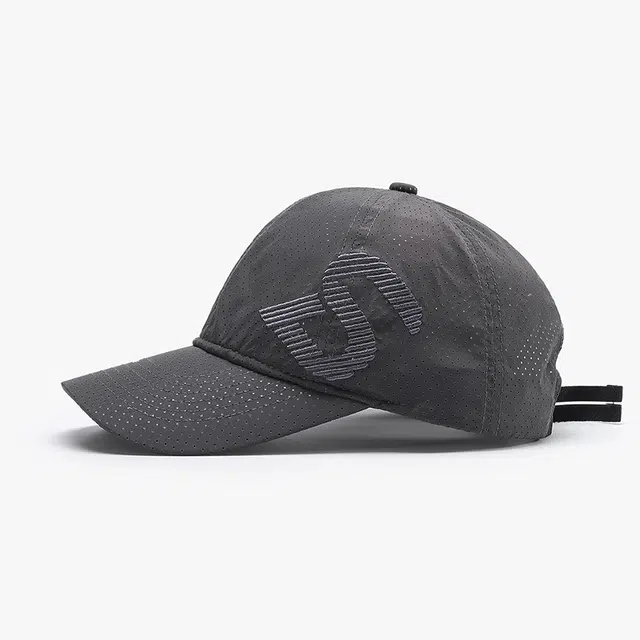 优莲茵 刺绣透气防晒帽 户外运动 休闲防紫外线 聚酯纤维 鸭舌帽 男女同款情侣款