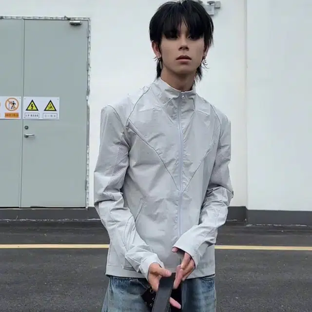 黑马漫画 网眼速干舒适百搭简约防晒服 男女同款