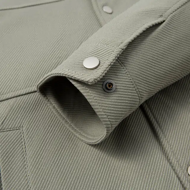 红豆 夹棉加厚高级感肌理夹克保暖商务休闲通勤翻领秋冬外套棉服 男款