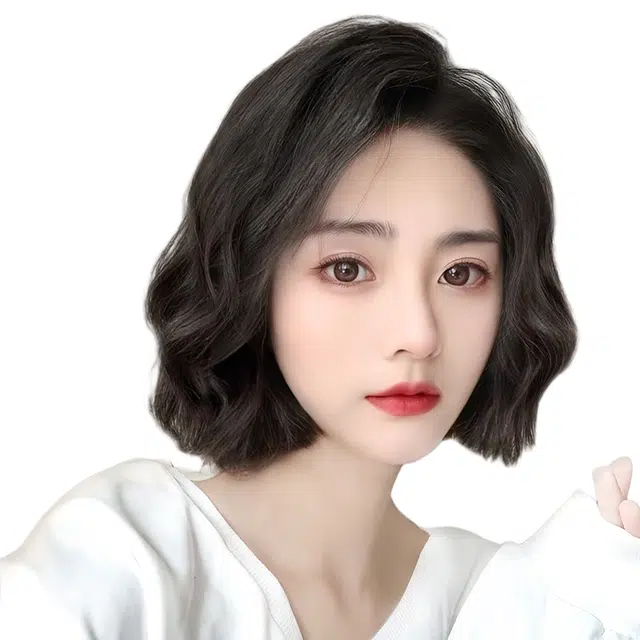 黛姿假发片女头顶卷发高颅顶垫发片增发量