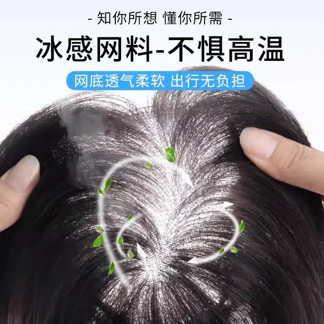 艾雪梦 双递针假发 蓬松高颅顶自然