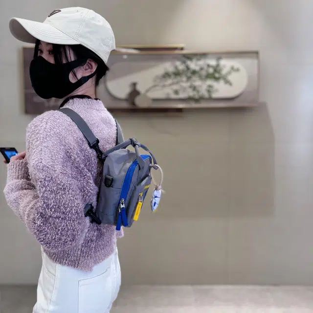 森马 ×迪士尼联名 时尚撞色 织物 双肩包 男女同款情侣款 多色