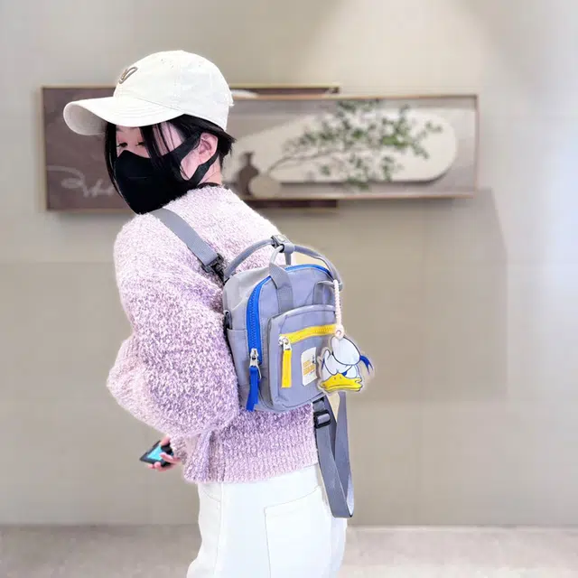 森马 ×迪士尼联名 时尚撞色 织物 双肩包 男女同款情侣款 多色