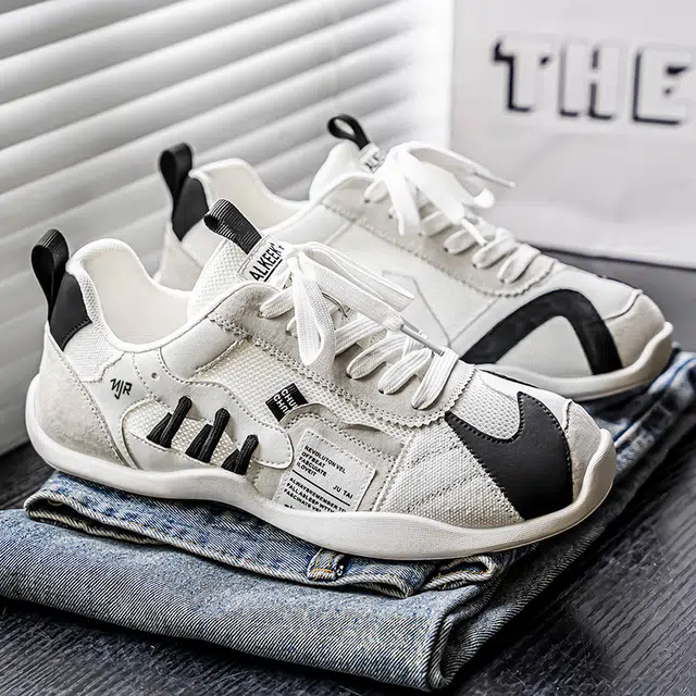 南极人 复古撞色拼接设计个性百搭小众 耐磨轻便透气 低帮 生活休闲鞋 男款