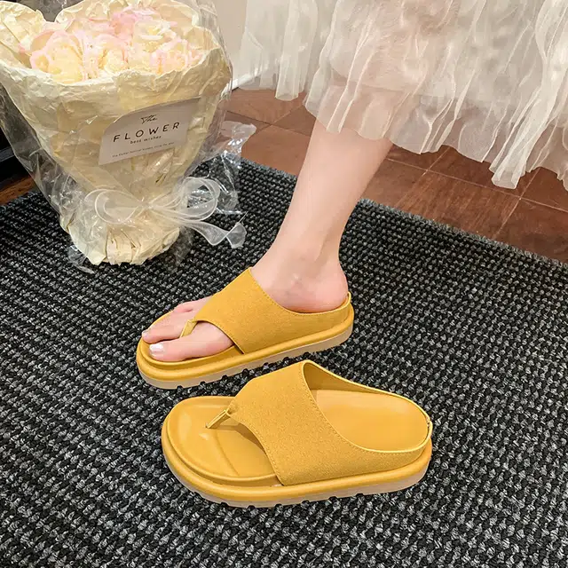 美洲爵士 时尚复古百搭 防臭防滑速干人字拖鞋 女款