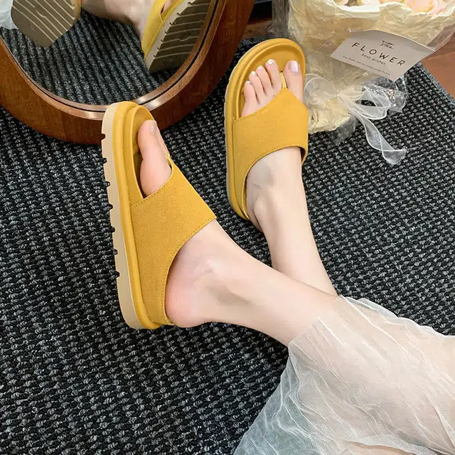 美洲爵士 时尚复古百搭 防臭防滑速干人字拖鞋 女款