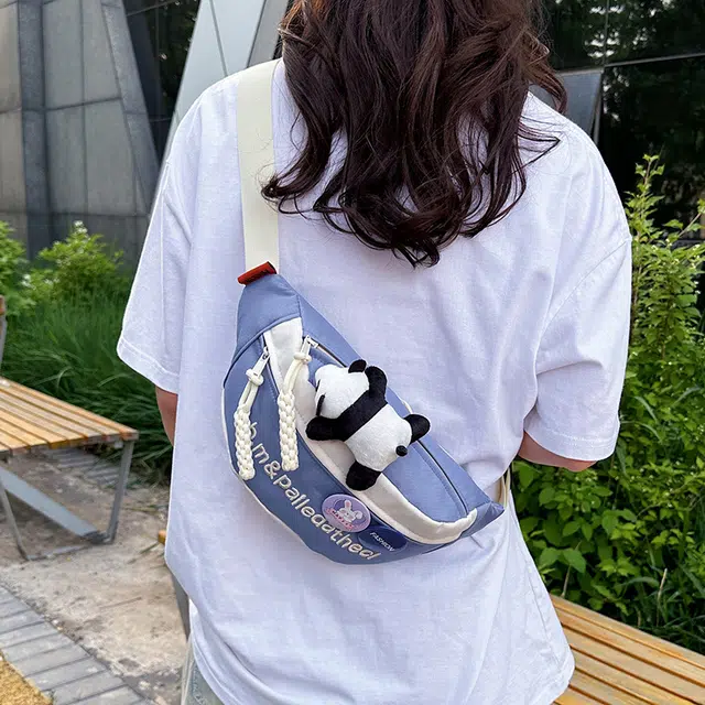 普乐威 韩系时尚百搭 牛津纺 胸包 男女同款情侣款 多色