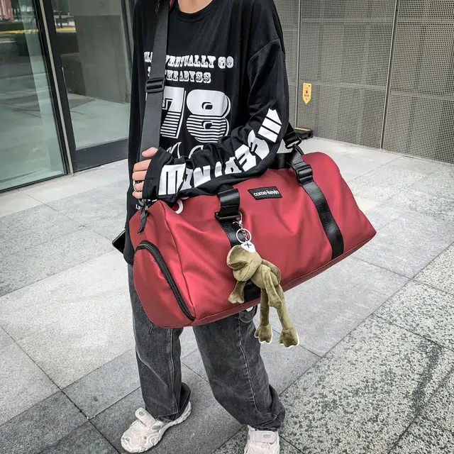 普乐威 潮流短途旅行轻便百搭 覆膜牛津布 单肩手提包 男女同款情侣款 多色