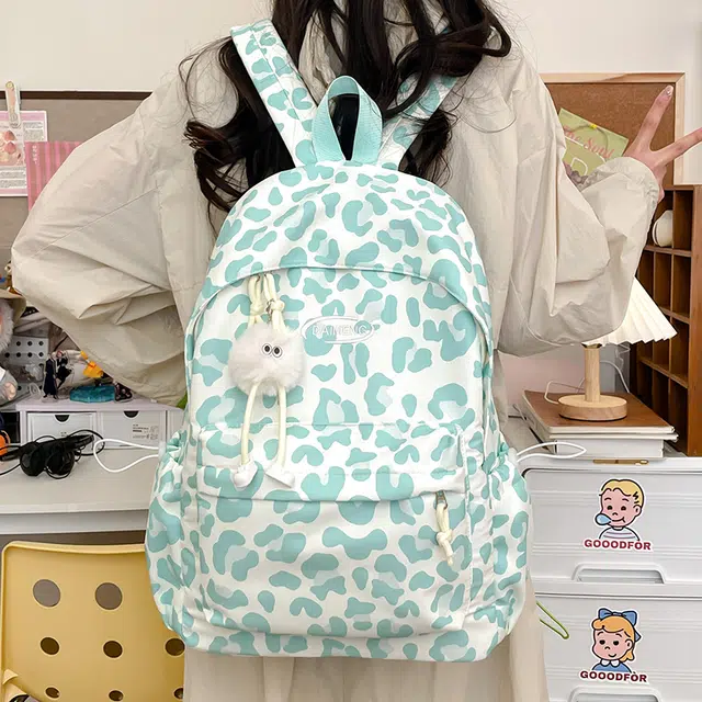 普乐威 高颜值简约小众设计百搭韩系 尼龙 双肩包 女款 多色