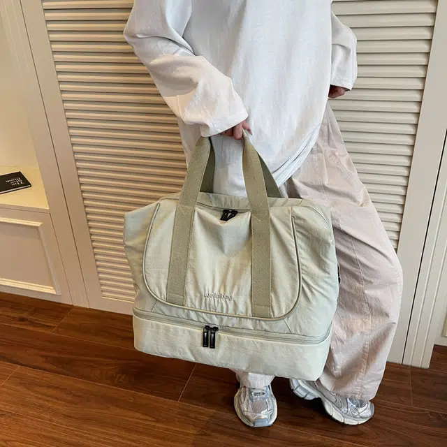 普乐威 简约纯色百搭 尼龙 单肩斜挎手提包 男女同款情侣款 多色