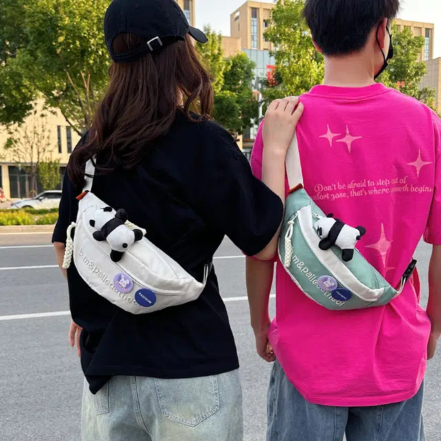 普乐威 韩系时尚百搭 牛津纺 胸包 男女同款情侣款 多色