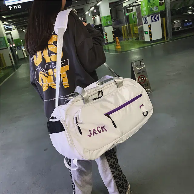普乐威 潮流时尚简约百搭短途出差旅行轻便收纳健身 牛津布 单肩斜挎手提包 男女同款情侣款 多色