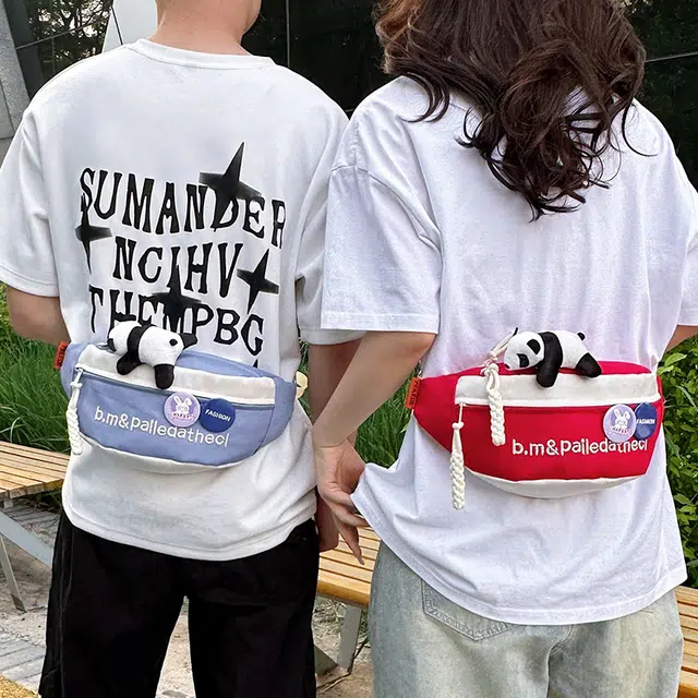 普乐威 韩系时尚百搭 牛津纺 胸包 男女同款情侣款 多色