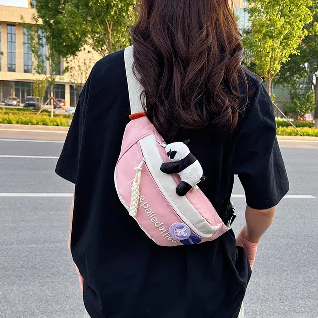 普乐威 韩系时尚百搭 牛津纺 胸包 男女同款情侣款 多色