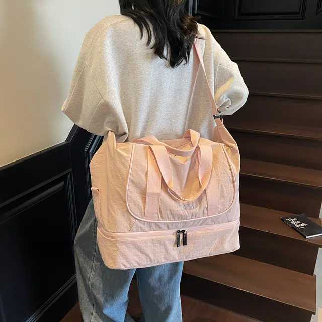 普乐威 简约纯色百搭 尼龙 单肩斜挎手提包 男女同款情侣款 多色