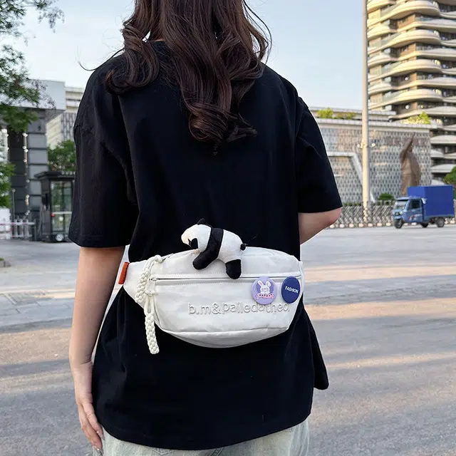 普乐威 韩系时尚百搭 牛津纺 胸包 男女同款情侣款 多色