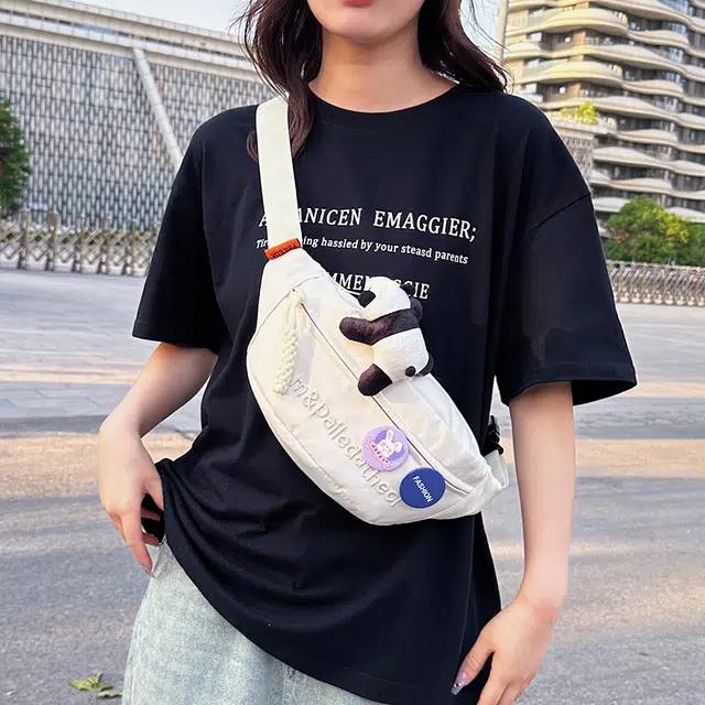 普乐威 韩系时尚百搭 牛津纺 胸包 男女同款情侣款 多色
