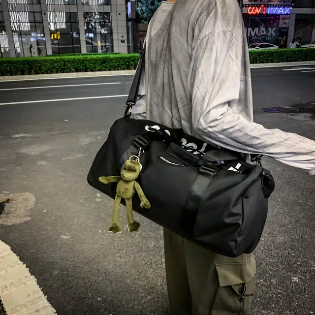 普乐威 潮流短途旅行轻便百搭 覆膜牛津布 单肩手提包 男女同款情侣款 多色