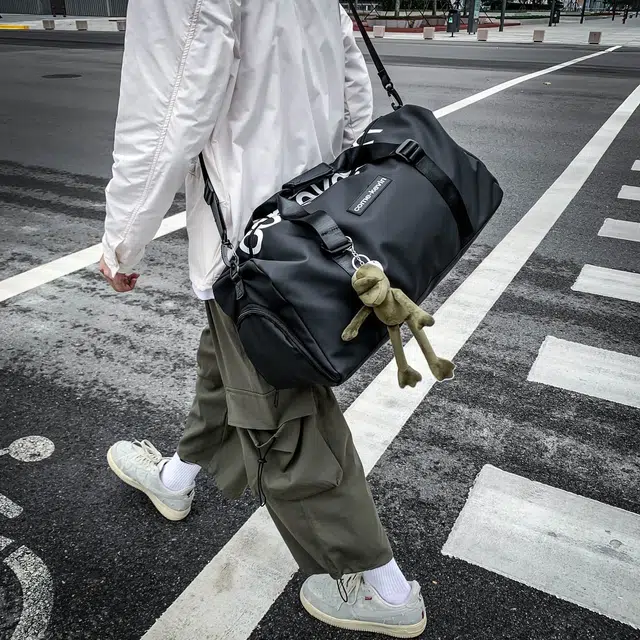 普乐威 潮流短途旅行轻便百搭 覆膜牛津布 单肩手提包 男女同款情侣款 多色