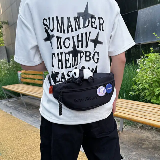 普乐威 韩系时尚百搭 牛津纺 胸包 男女同款情侣款 多色