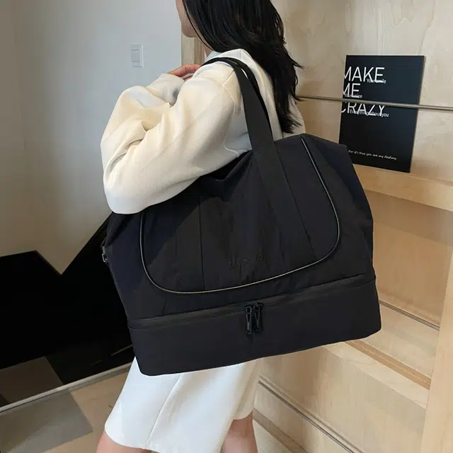 普乐威 简约纯色百搭 尼龙 单肩斜挎手提包 男女同款情侣款 多色