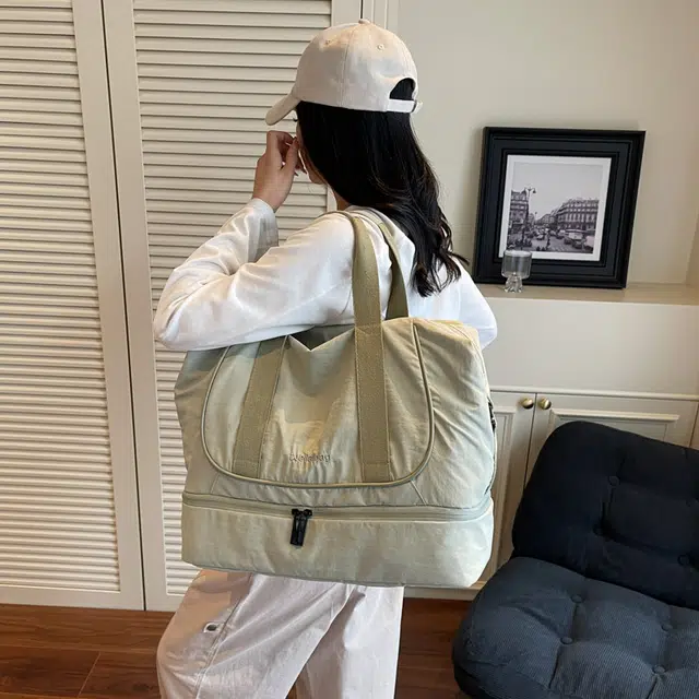 普乐威 简约纯色百搭 尼龙 单肩斜挎手提包 男女同款情侣款 多色