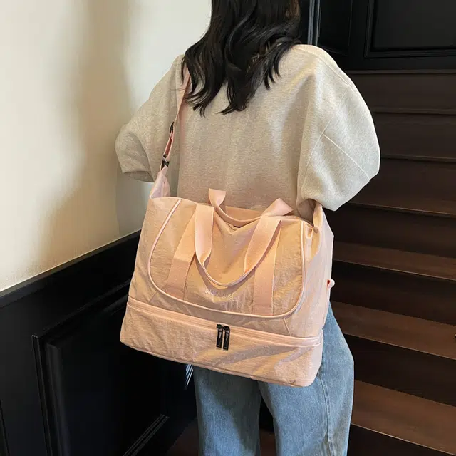 普乐威 简约纯色百搭 尼龙 单肩斜挎手提包 男女同款情侣款 多色