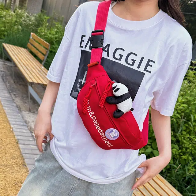 普乐威 韩系时尚百搭 牛津纺 胸包 男女同款情侣款 多色