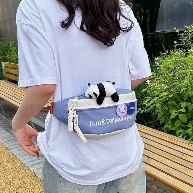 普乐威 韩系时尚百搭 牛津纺 胸包 男女同款情侣款 多色