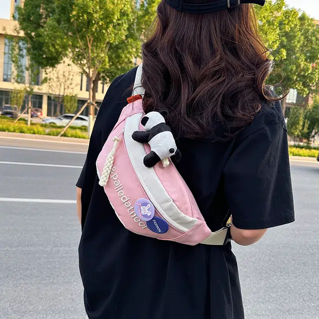 普乐威 韩系时尚百搭 牛津纺 胸包 男女同款情侣款 多色