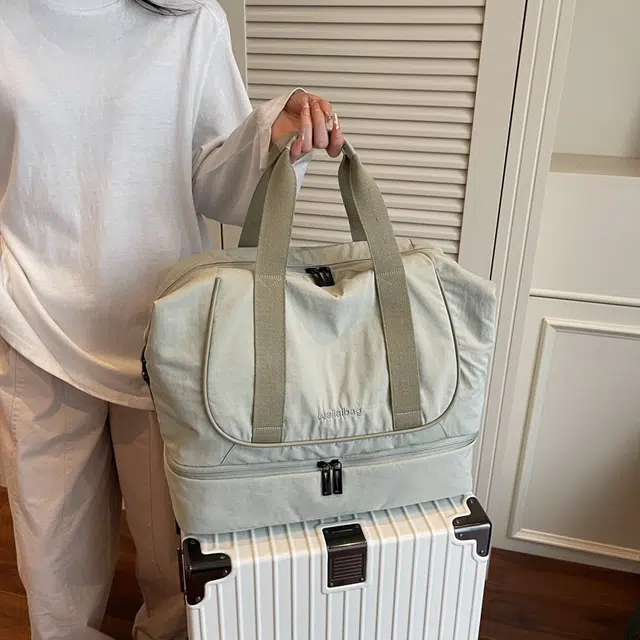 普乐威 简约纯色百搭 尼龙 单肩斜挎手提包 男女同款情侣款 多色