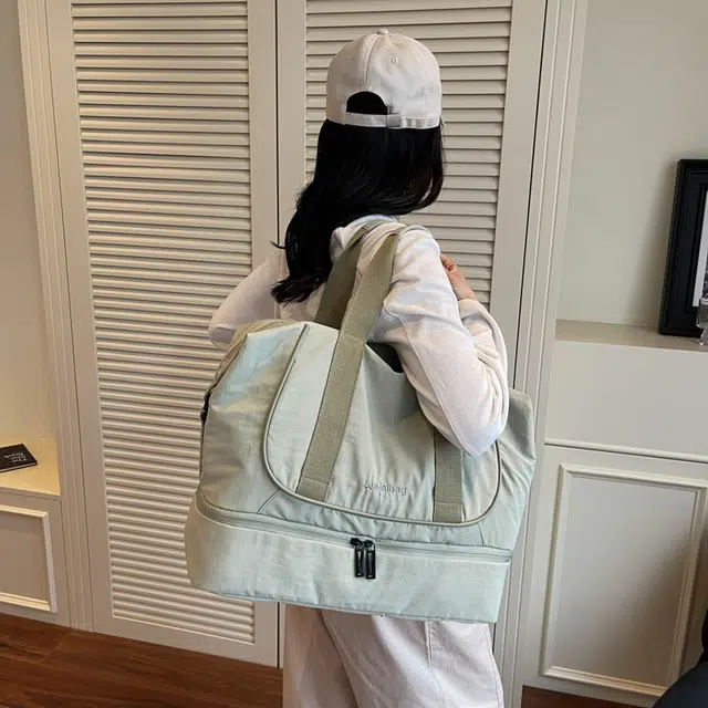 普乐威 简约纯色百搭 尼龙 单肩斜挎手提包 男女同款情侣款 多色