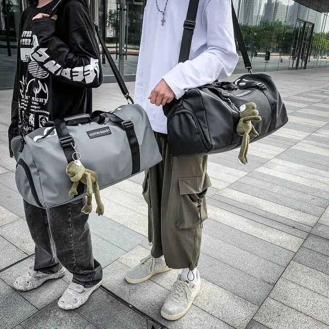 普乐威 潮流短途旅行轻便百搭 覆膜牛津布 单肩手提包 男女同款情侣款 多色