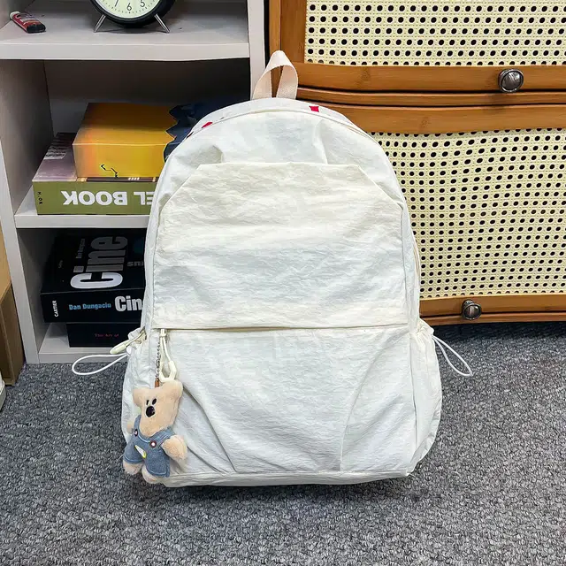 普乐威 韩版简约百搭轻便通勤 尼龙 双肩包 男女同款情侣款 多色