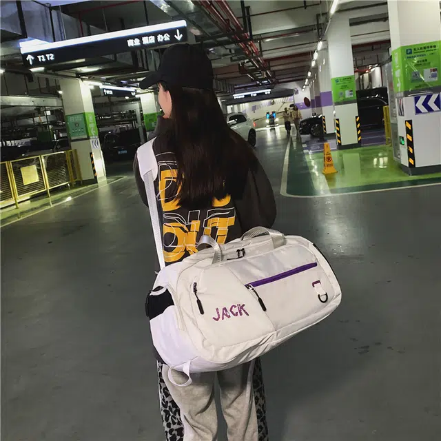 普乐威 潮流时尚简约百搭短途出差旅行轻便收纳健身 牛津布 单肩斜挎手提包 男女同款情侣款 多色
