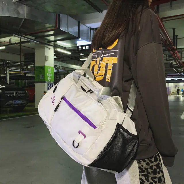 普乐威 潮流时尚简约百搭短途出差旅行轻便收纳健身 牛津布 单肩斜挎手提包 男女同款情侣款 多色