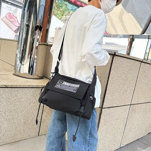 科物酷 时尚通勤 牛津布 单肩包 常规 男女同款情侣款 多色