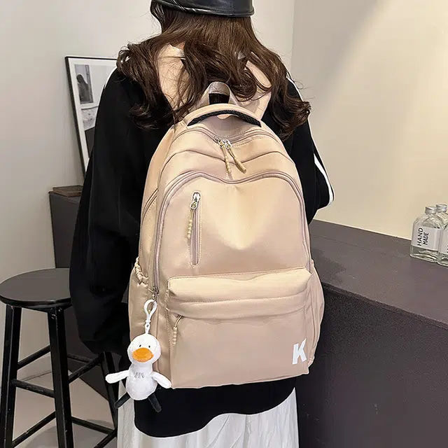 科物酷 日系百搭简约轻便 尼龙 双肩包 男女同款情侣款 多色