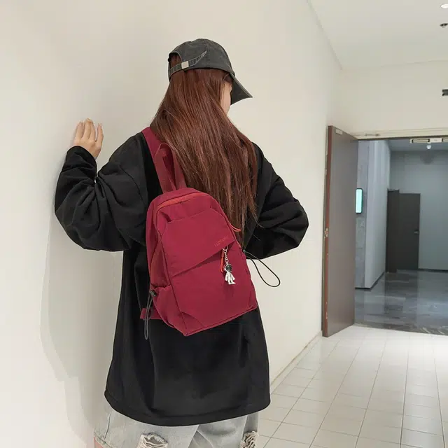 科物酷 轻便纯色实用多功能旅游百搭 尼龙 双肩包 常规 男女同款情侣款 多色