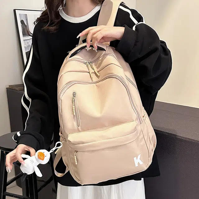 科物酷 日系百搭简约轻便 尼龙 双肩包 男女同款情侣款 多色