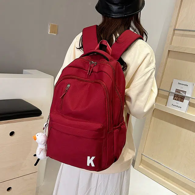 科物酷 日系百搭简约轻便 尼龙 双肩包 男女同款情侣款 多色