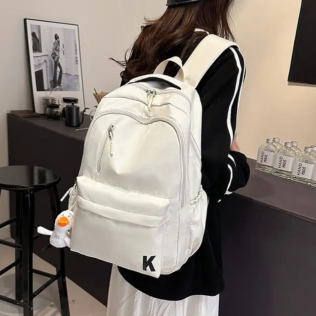 科物酷 日系百搭简约轻便 尼龙 双肩包 男女同款情侣款 多色
