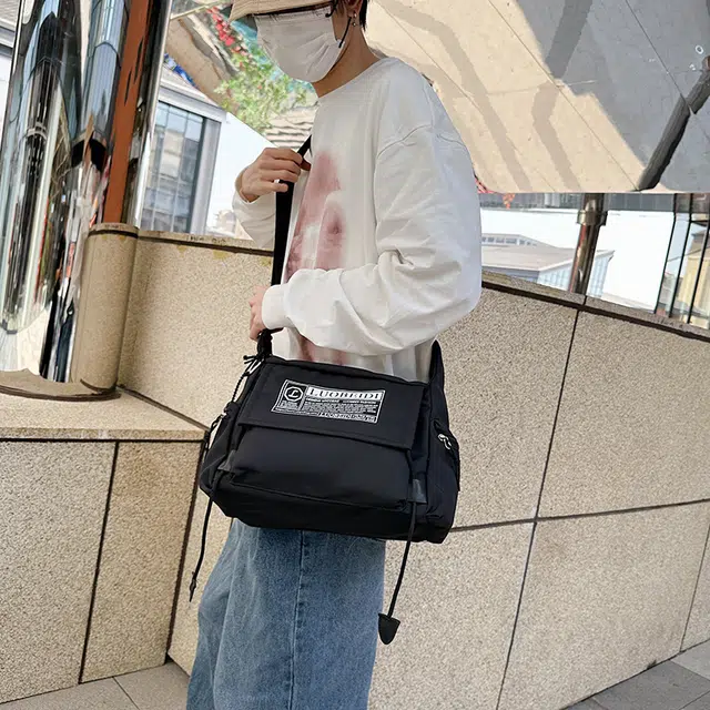 科物酷 时尚通勤 牛津布 单肩包 常规 男女同款情侣款 多色