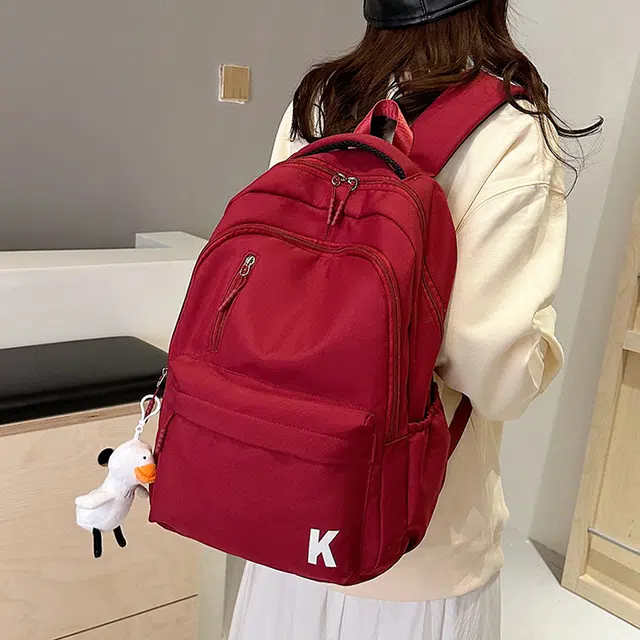 科物酷 日系百搭简约轻便 尼龙 双肩包 男女同款情侣款 多色