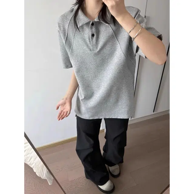 City Hipster boxycleanfitPolo