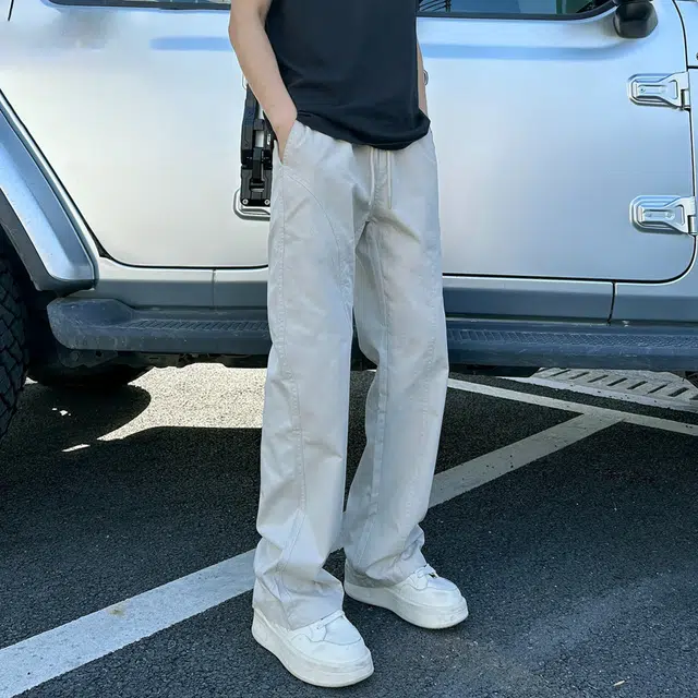 帝狼牛 夏季尼龙速干薄款三防显瘦伐木百搭工装裤休闲裤 男女同款