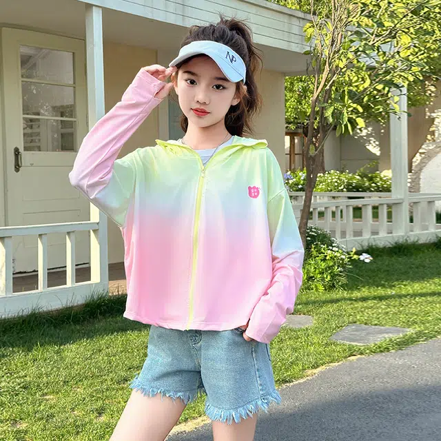 俞兆林户外服 透气时尚防晒凉感 中小童