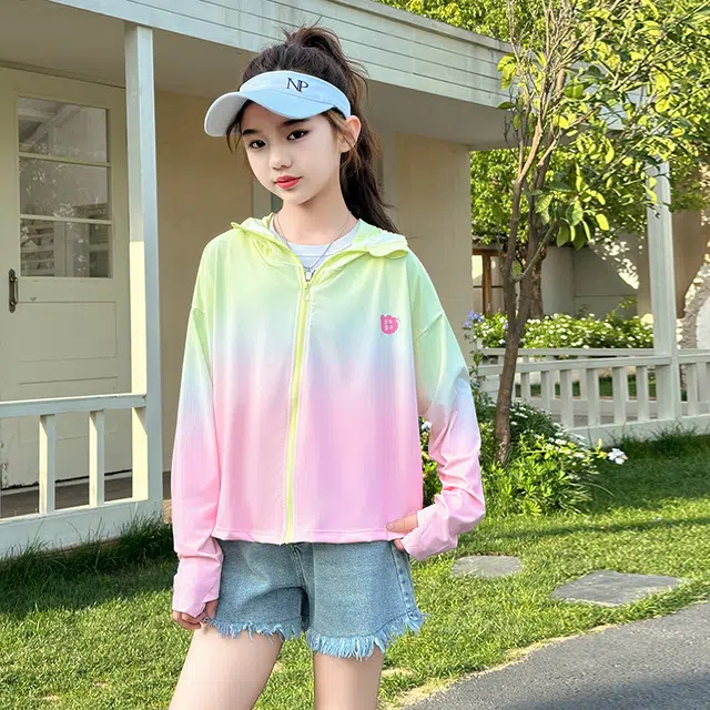俞兆林户外服 透气时尚防晒凉感 中小童